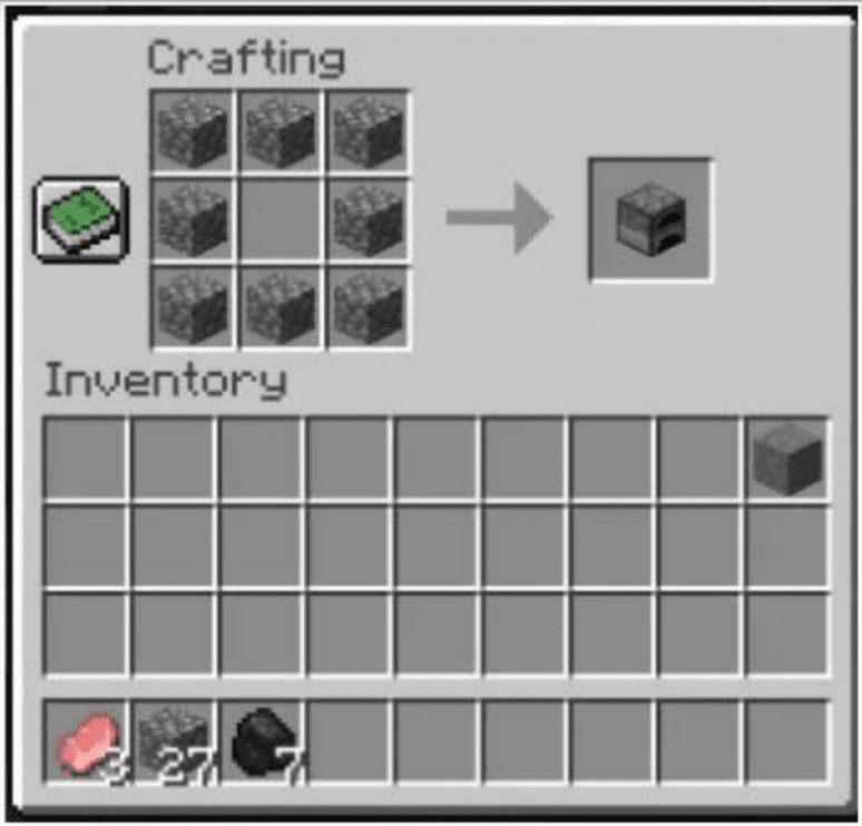 Công Thức Chế Tạo Đá Mịn Trong Minecraft - Hướng Dẫn Chi Tiết Cho Người Mới
